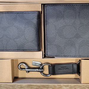 Men's Coach Wallet Set